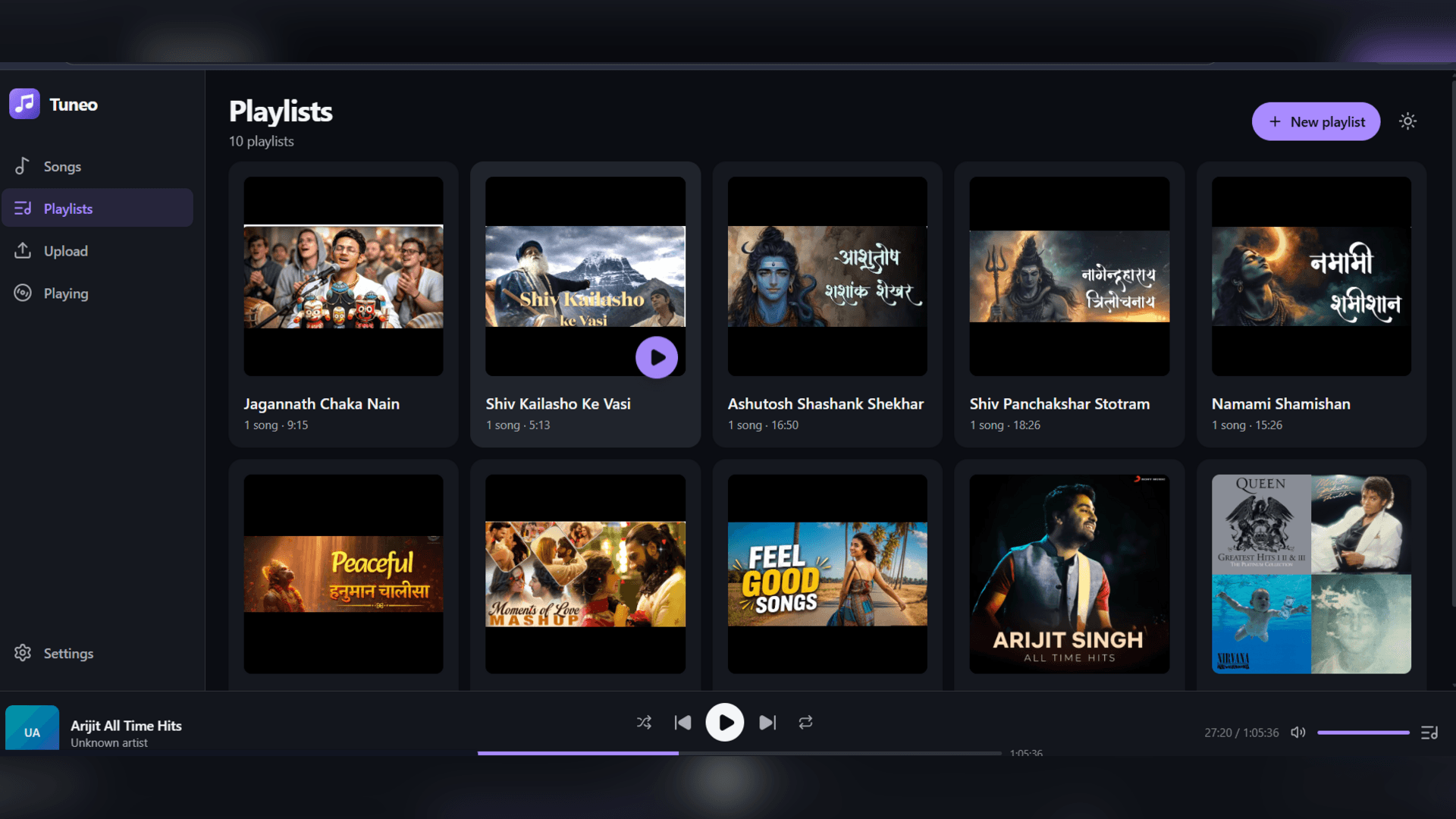 ZTM Music Player desktop screenshot 1